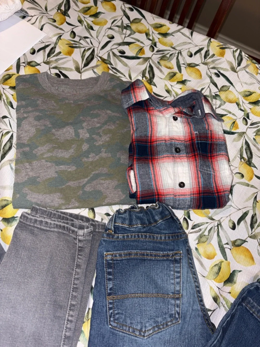Old Navy Arizona Wonder Nation Cat & Jack 4pc Boys Bundle 2 Jeans 2 Tops sz M/8